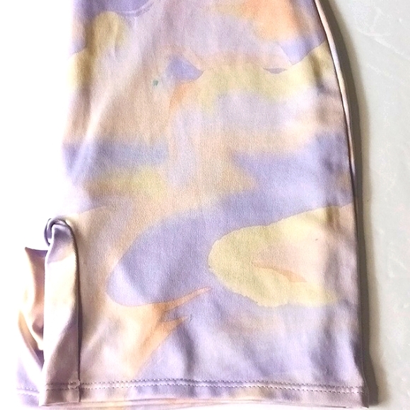 CAT&JACK Multi-Colored Pull-On Biketard Keyhole Cut-Out Back Size XL 14 - Picture 7 of 12